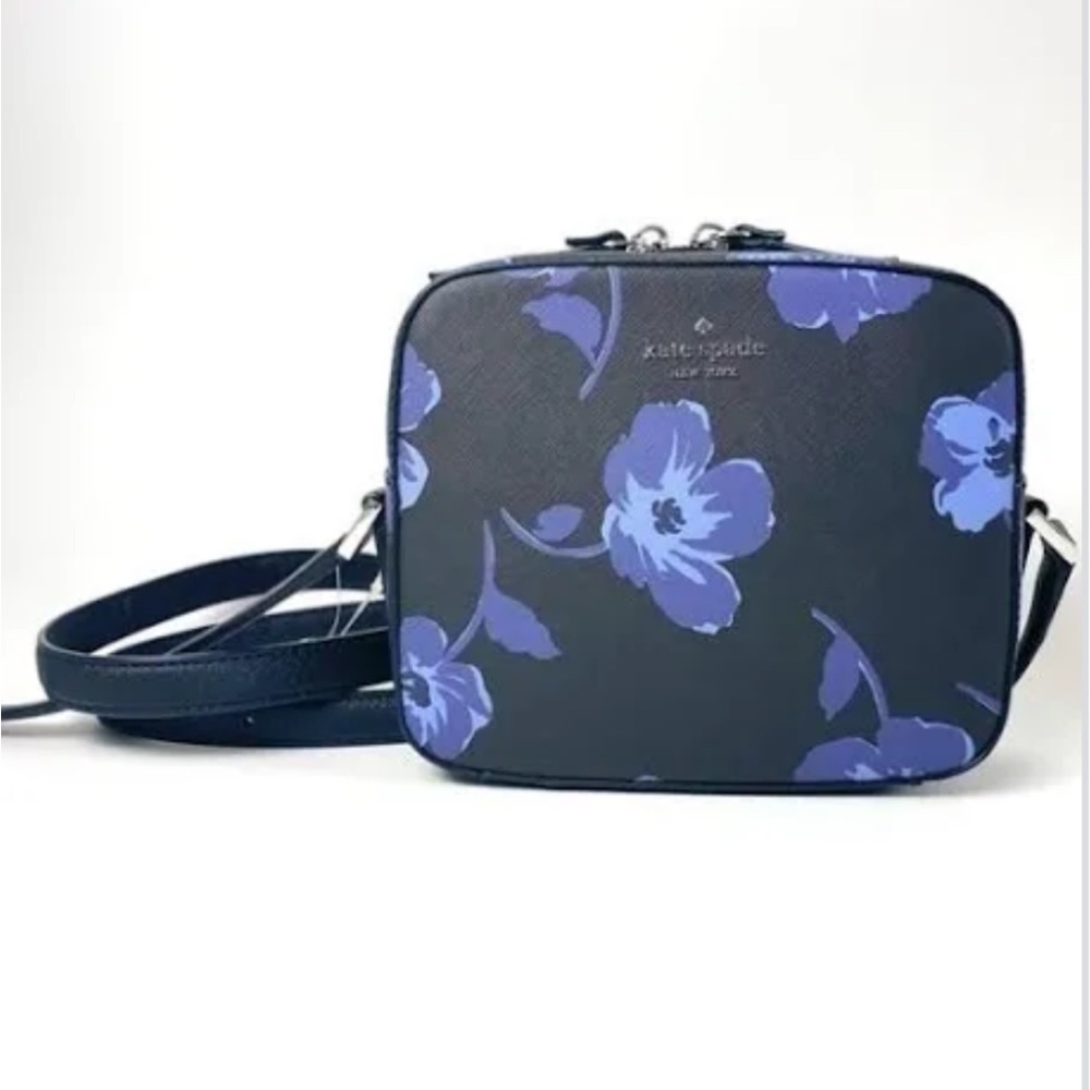 Cammie tossed poppies Kate Spade Crossbody camera bag